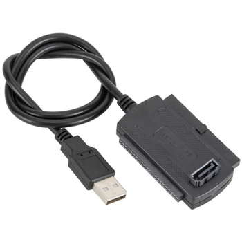 Кабель-адаптер USB-IDE/SATA USB 2.0 -SATA PATA IDE 2.5 3.5 Дюймов Жесткий Диск SSD Адаптер Кабель-Преобразователь Передачи Новый