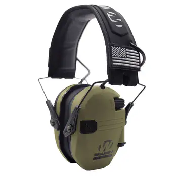 Наушники с электронным шумоподавлением при стрельбе, военно-тактические наушники, складные наушники для охоты на открытом воздухе, защита слуха